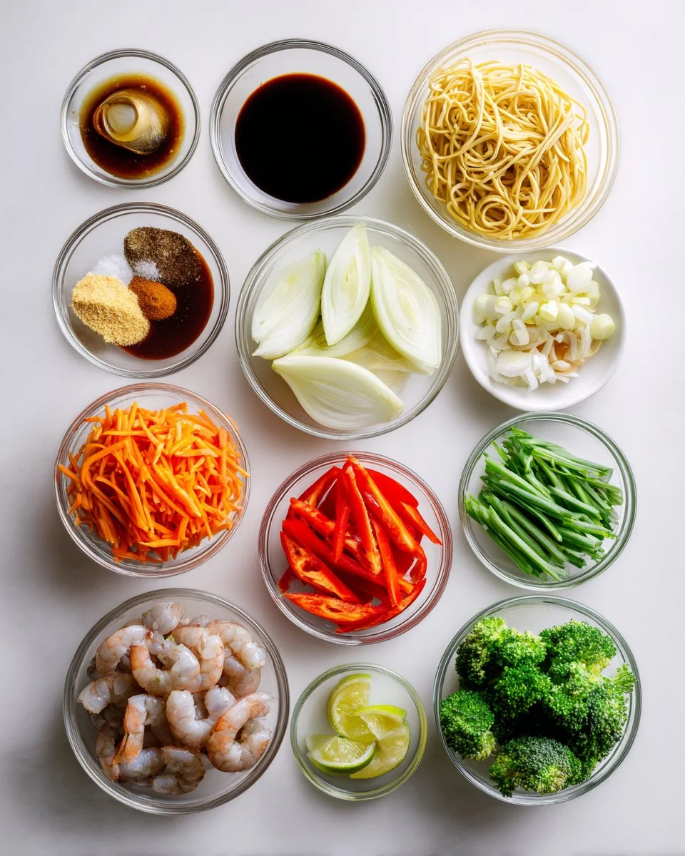 Filipino Stir-Fried Egg Noodles with Pancit Canton