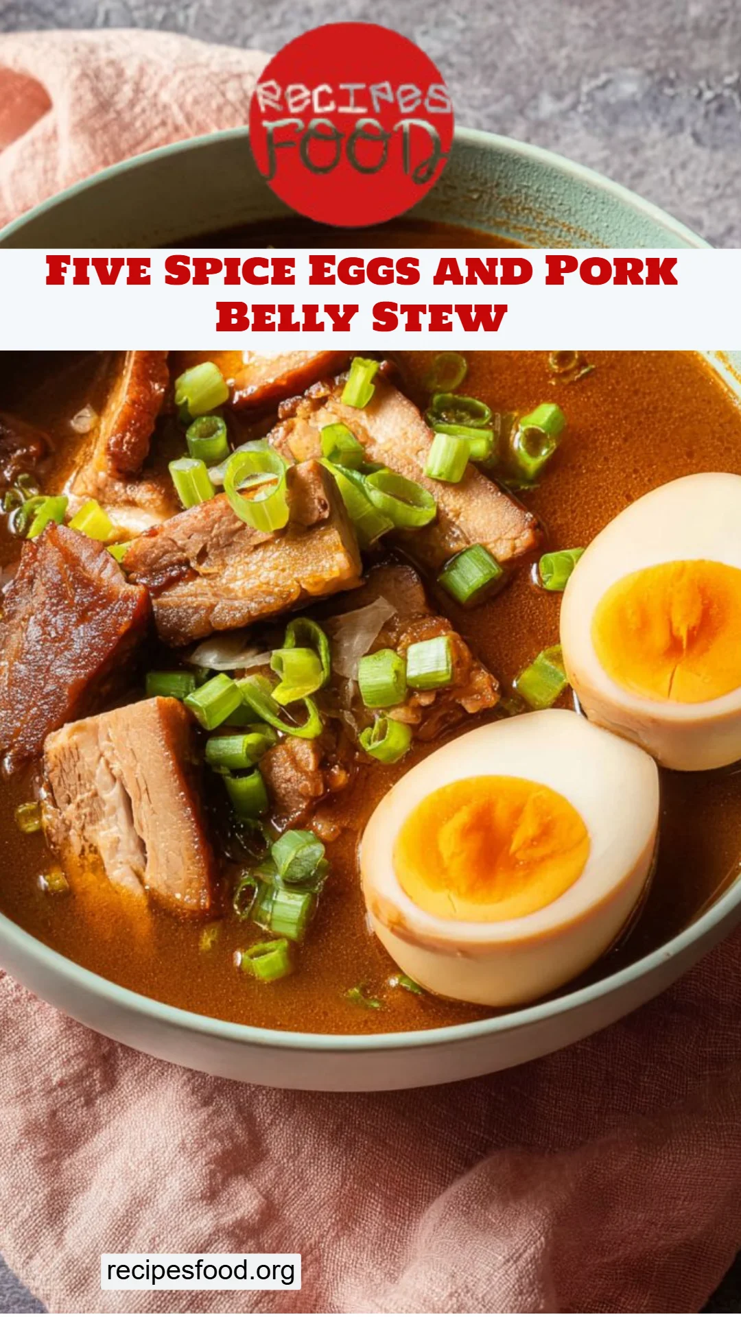 Five Spice Eggs and Pork Belly Stew