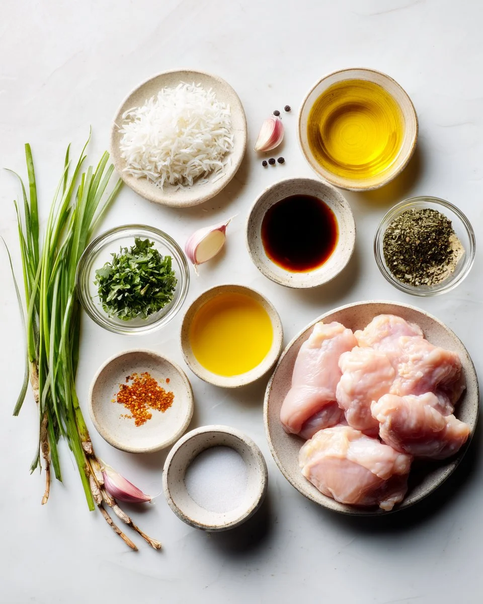 Grilled Lemongrass Chicken with Vietnamese Dipping Sauce