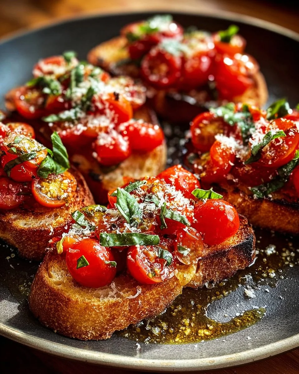 Grilled Tuscan Garlic Bruschetta