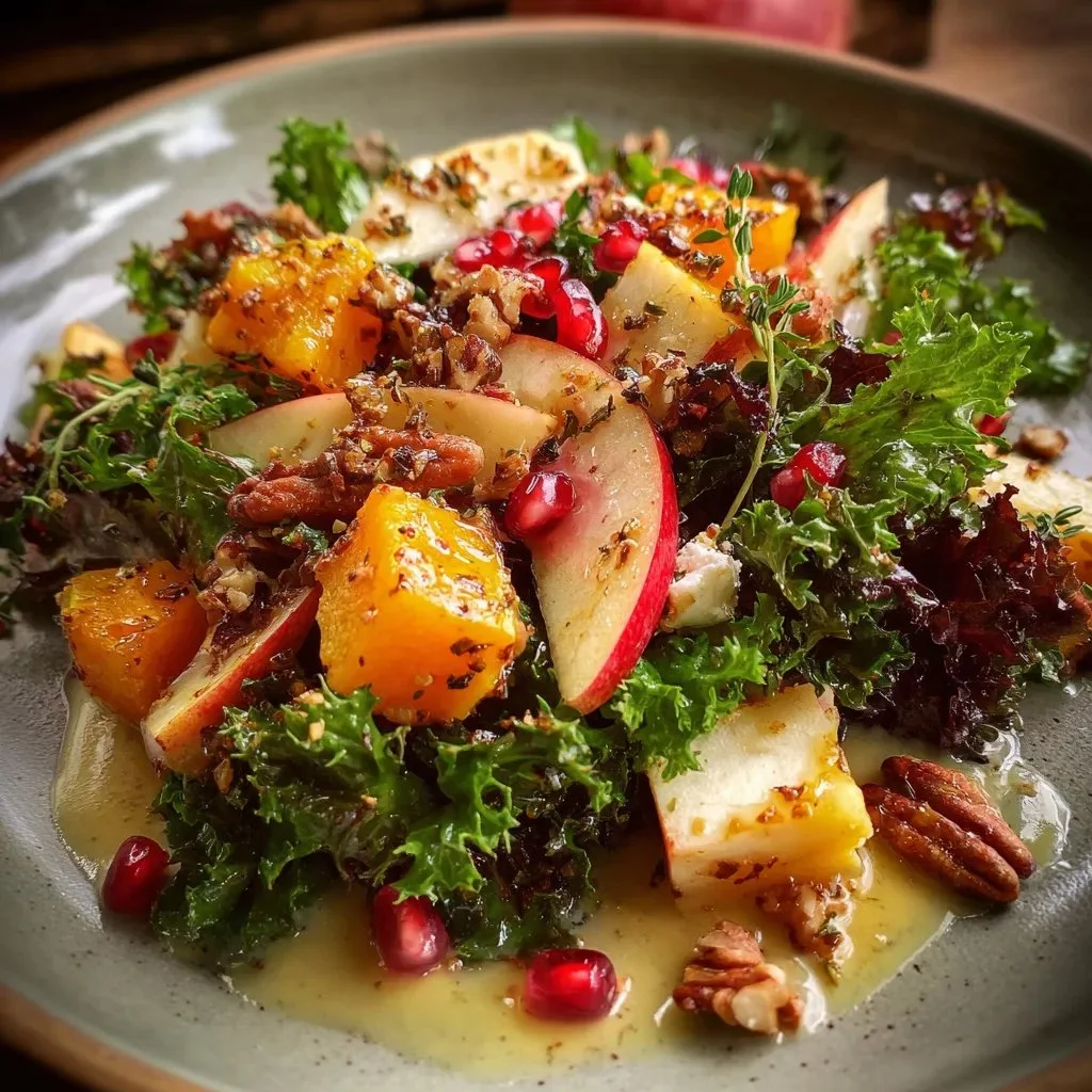Harvest Salad with Lemon Thyme Dressing