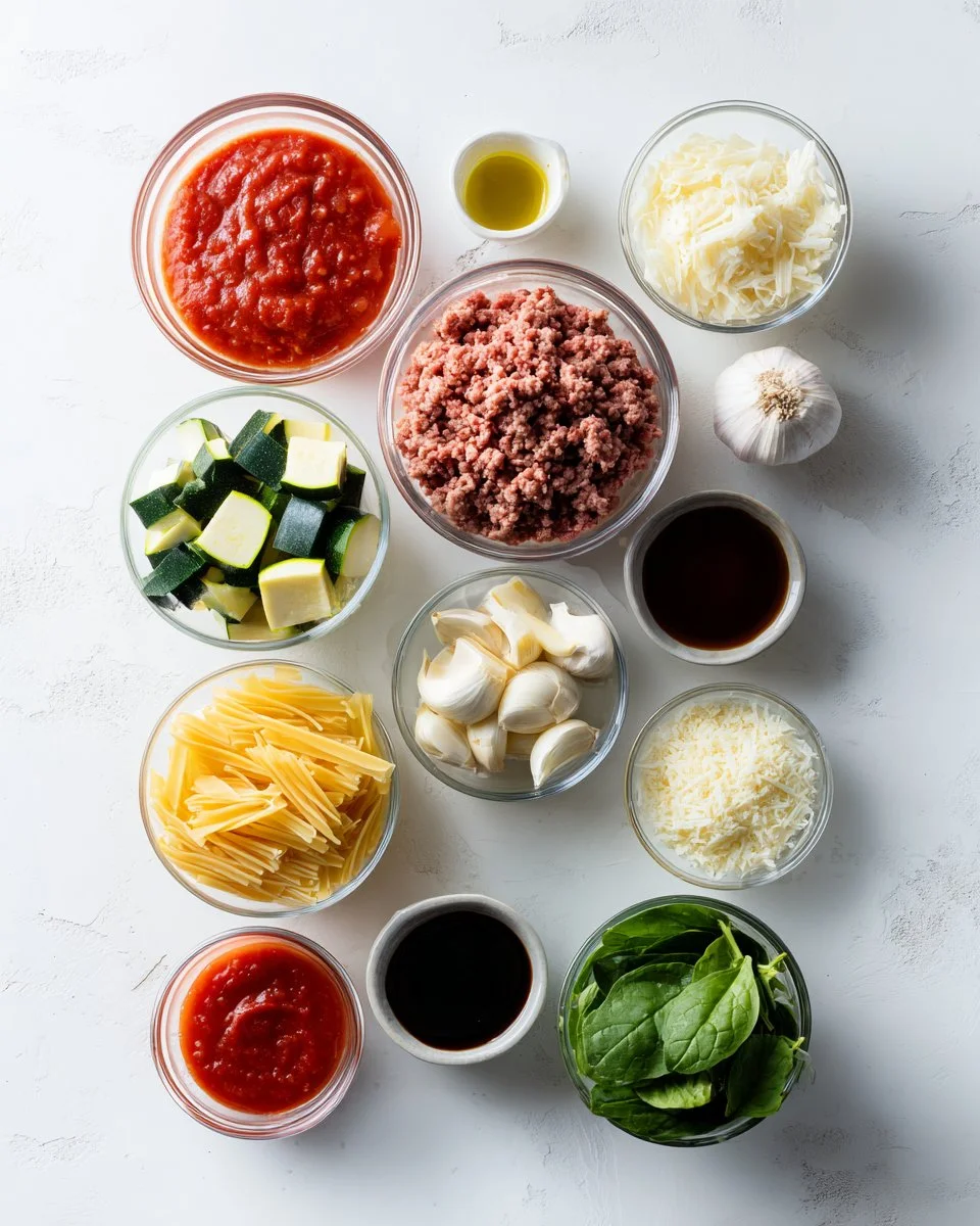 Healthy Slow Cooker Lasagna Soup