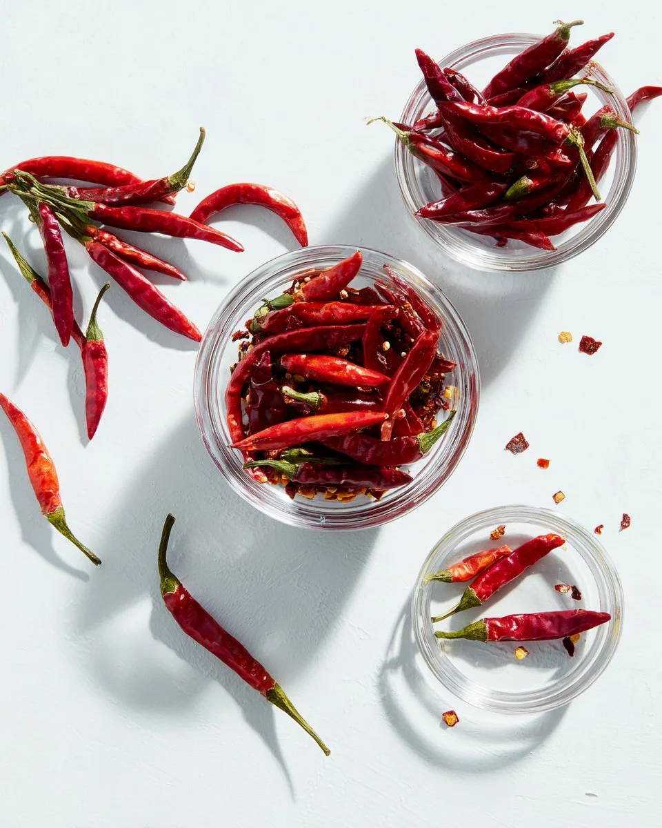 How To Make Thai Chili Flakes (Prik Bon)