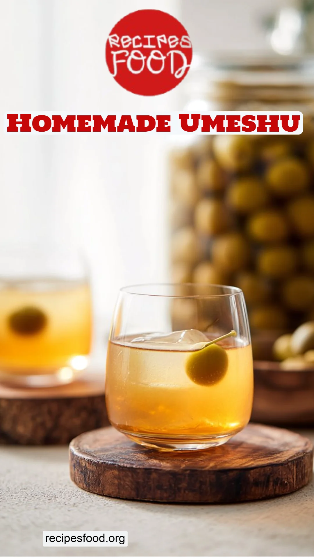 Homemade Umeshu