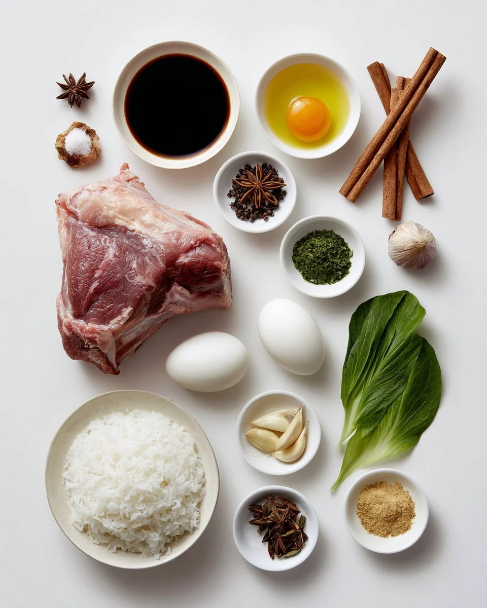 Khao Kha Moo (Thai Braised Pork Leg)