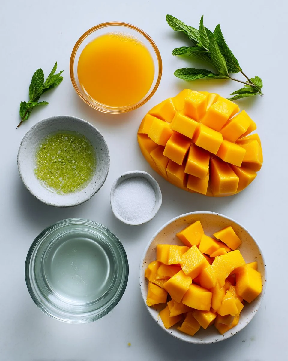 Mango Coconut Jelly