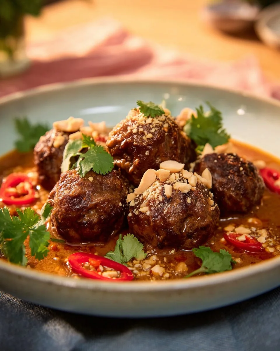 Massaman Curry Meatballs