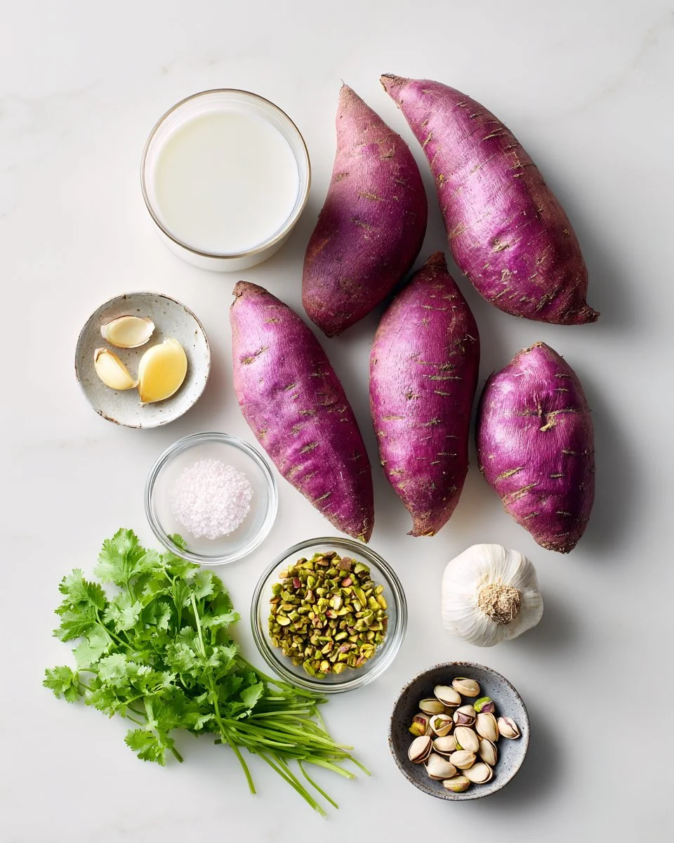 Purple Sweet Potato Hummus Recipe