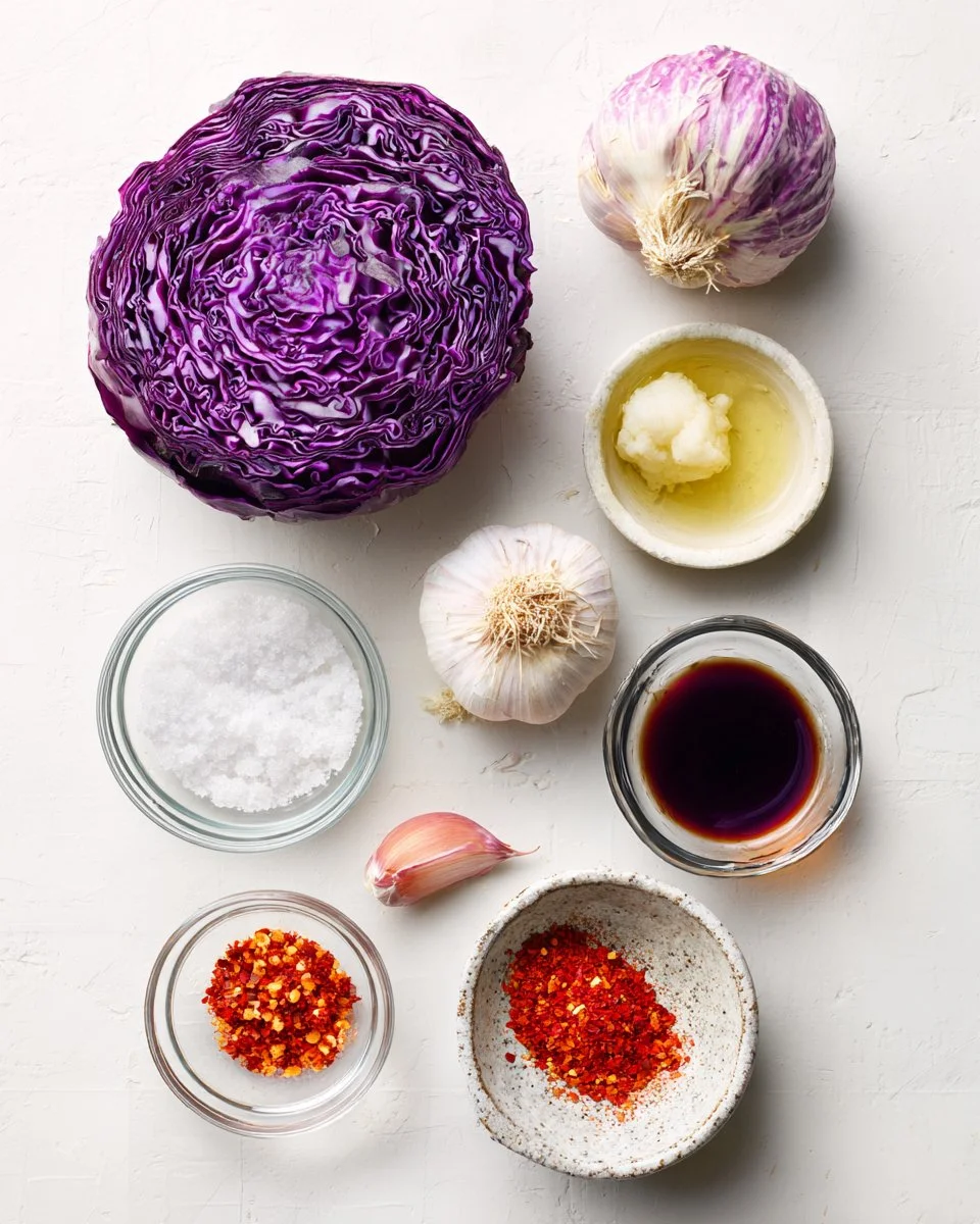 Quick Pickled Red Cabbage