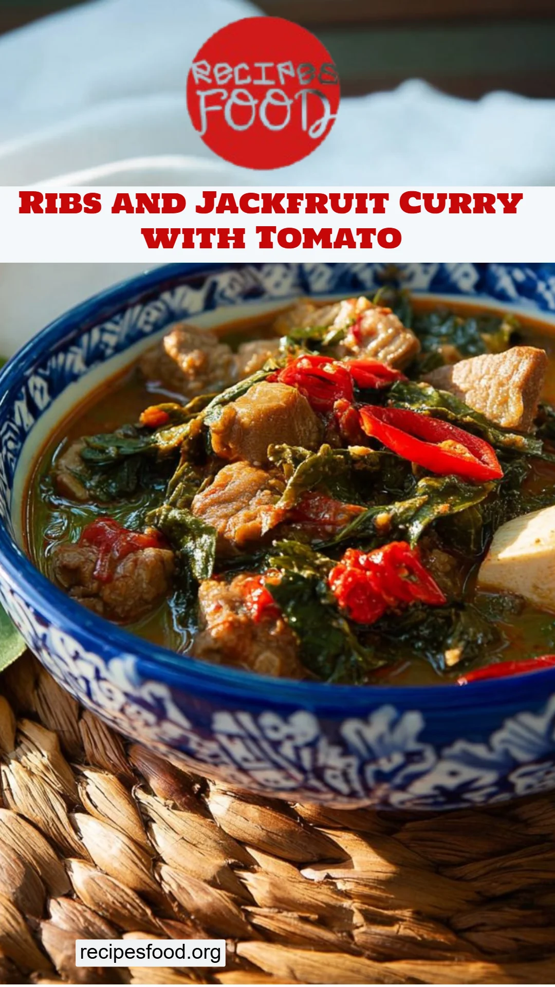 Ribs and Jackfruit Curry with Tomato