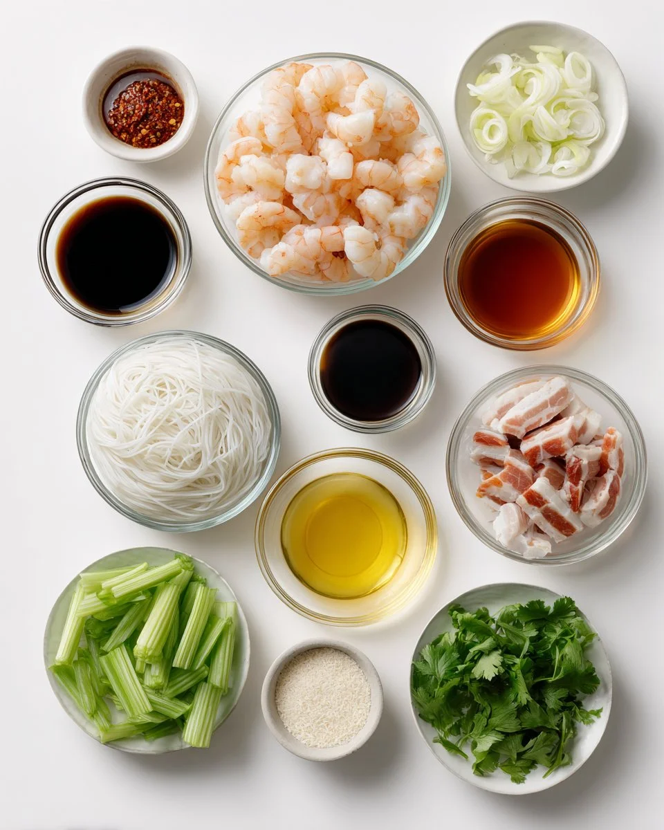 Rice Cooker Noodles with Shrimp and Ginger