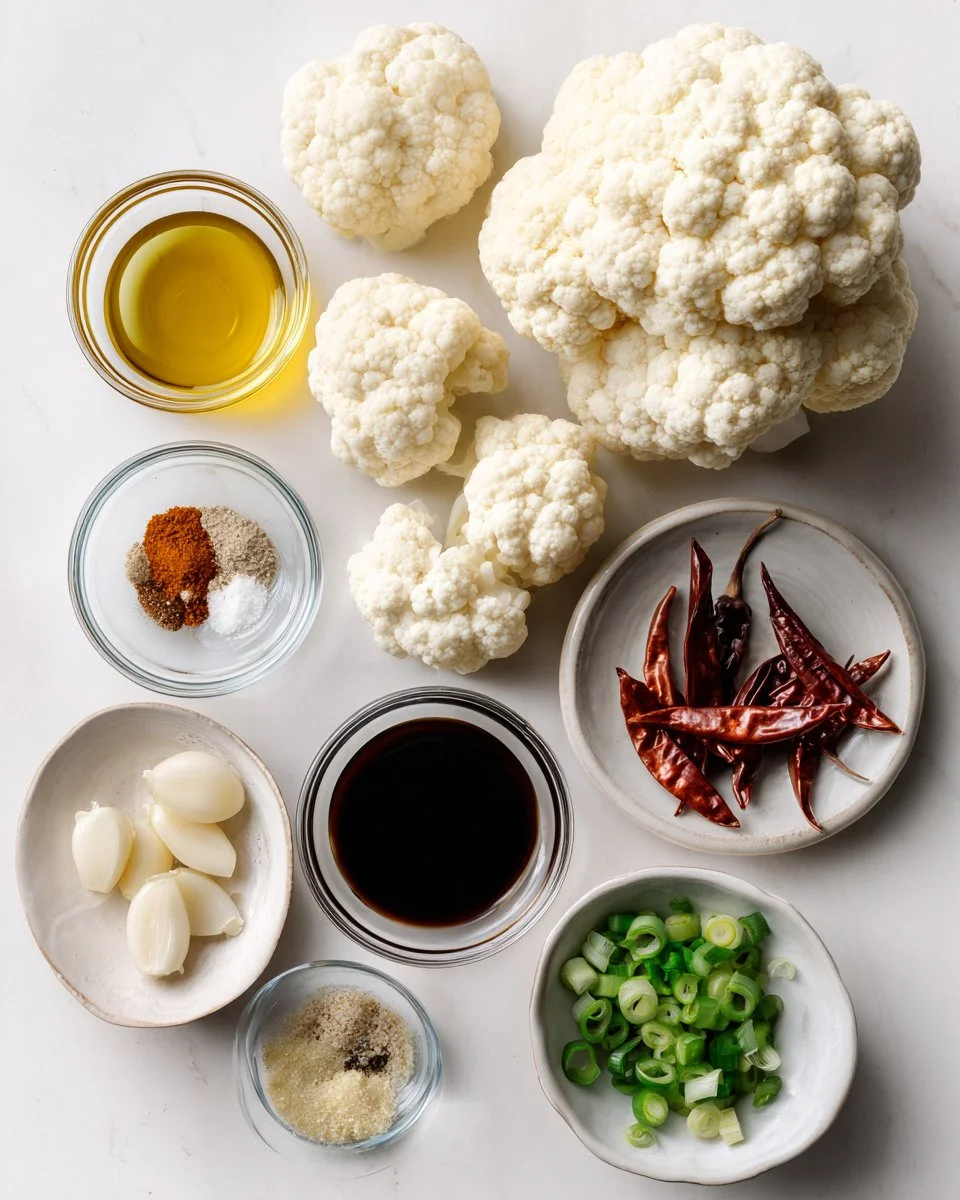 Roasted Cauliflower with Five Spice