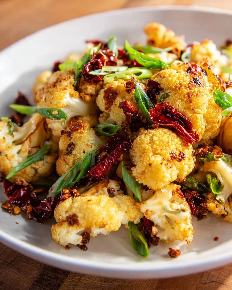 Roasted Cauliflower with Five Spice