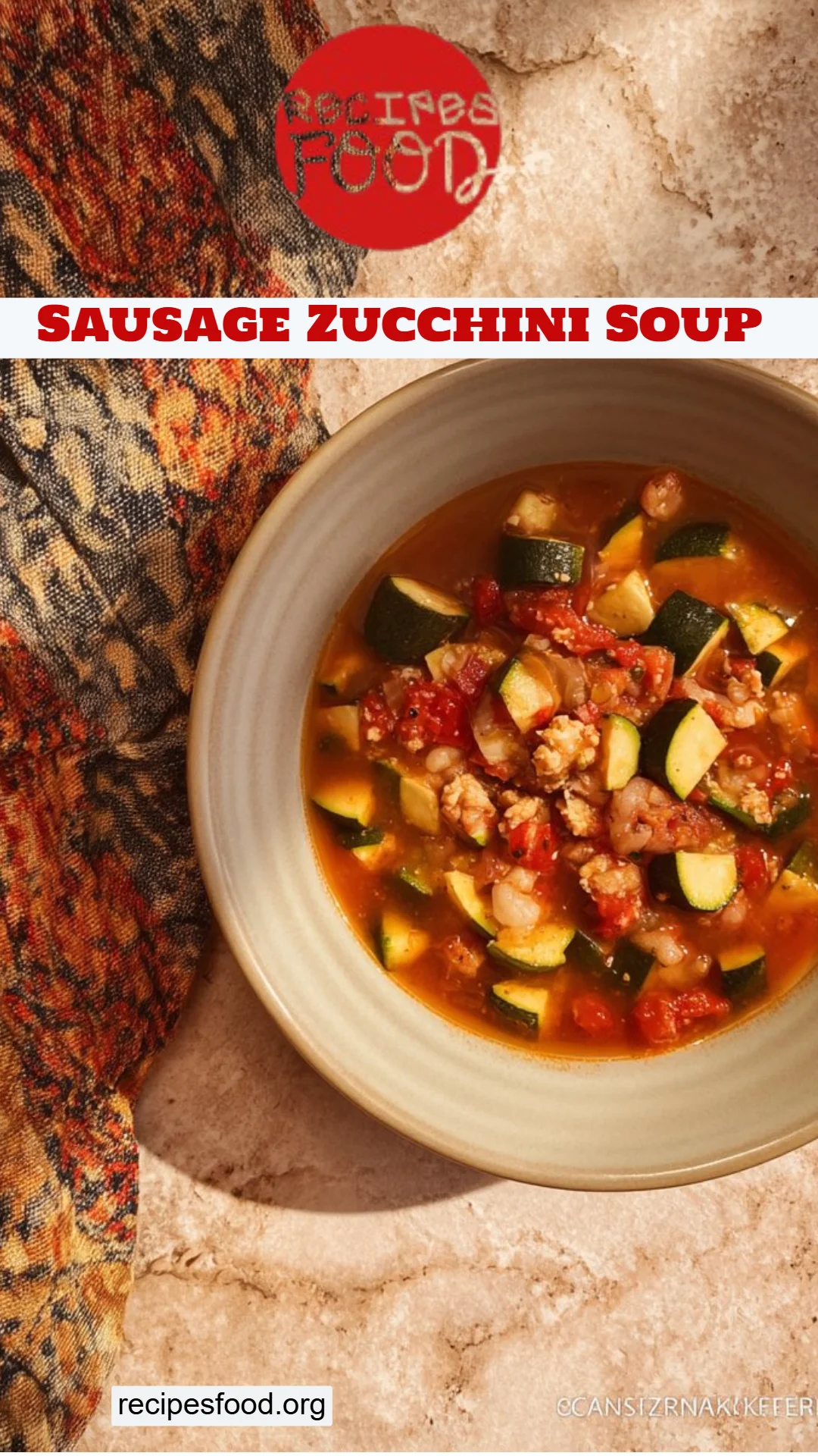 Sausage Zucchini Soup