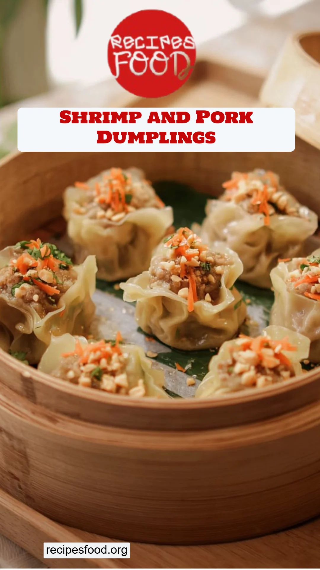 Shrimp and Pork Dumplings