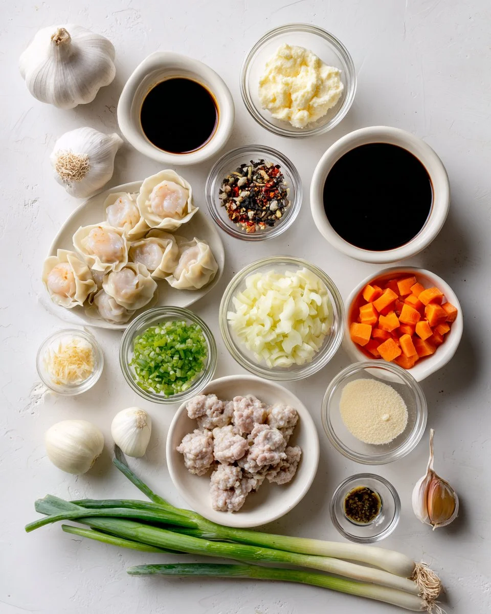 Shrimp and Pork Dumplings