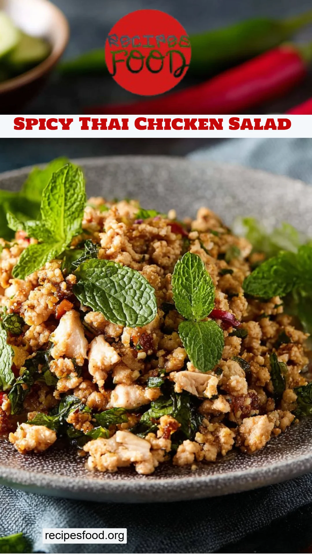 Spicy Thai Chicken Salad