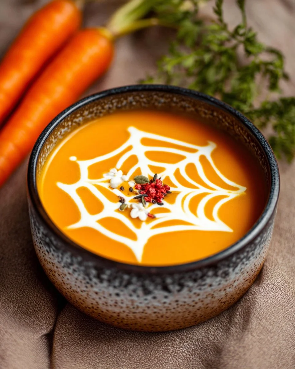 Spooky Halloween Carrot Soup Recipe