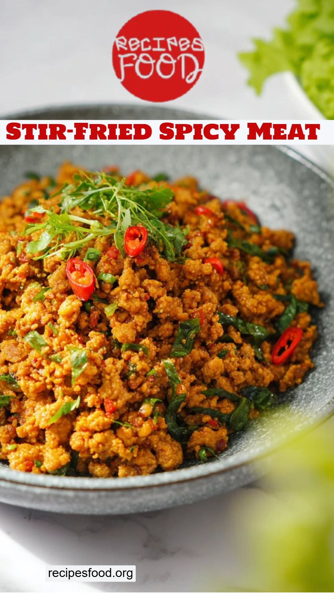 Stir-Fried Spicy Meat