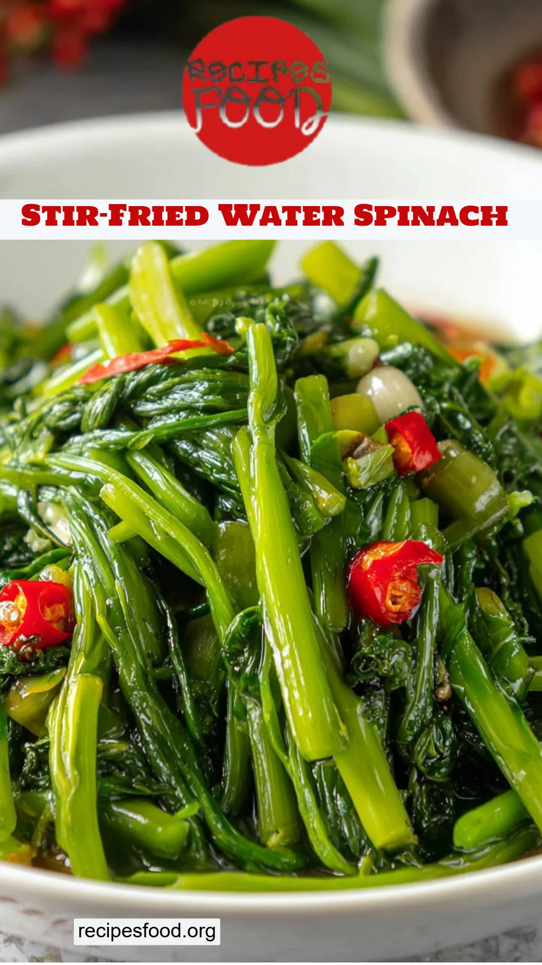 Stir-Fried Water Spinach
