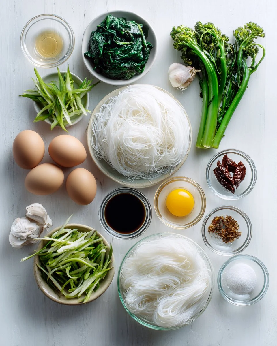 Stir-Fried Wide Noodles with Rice Vermicelli