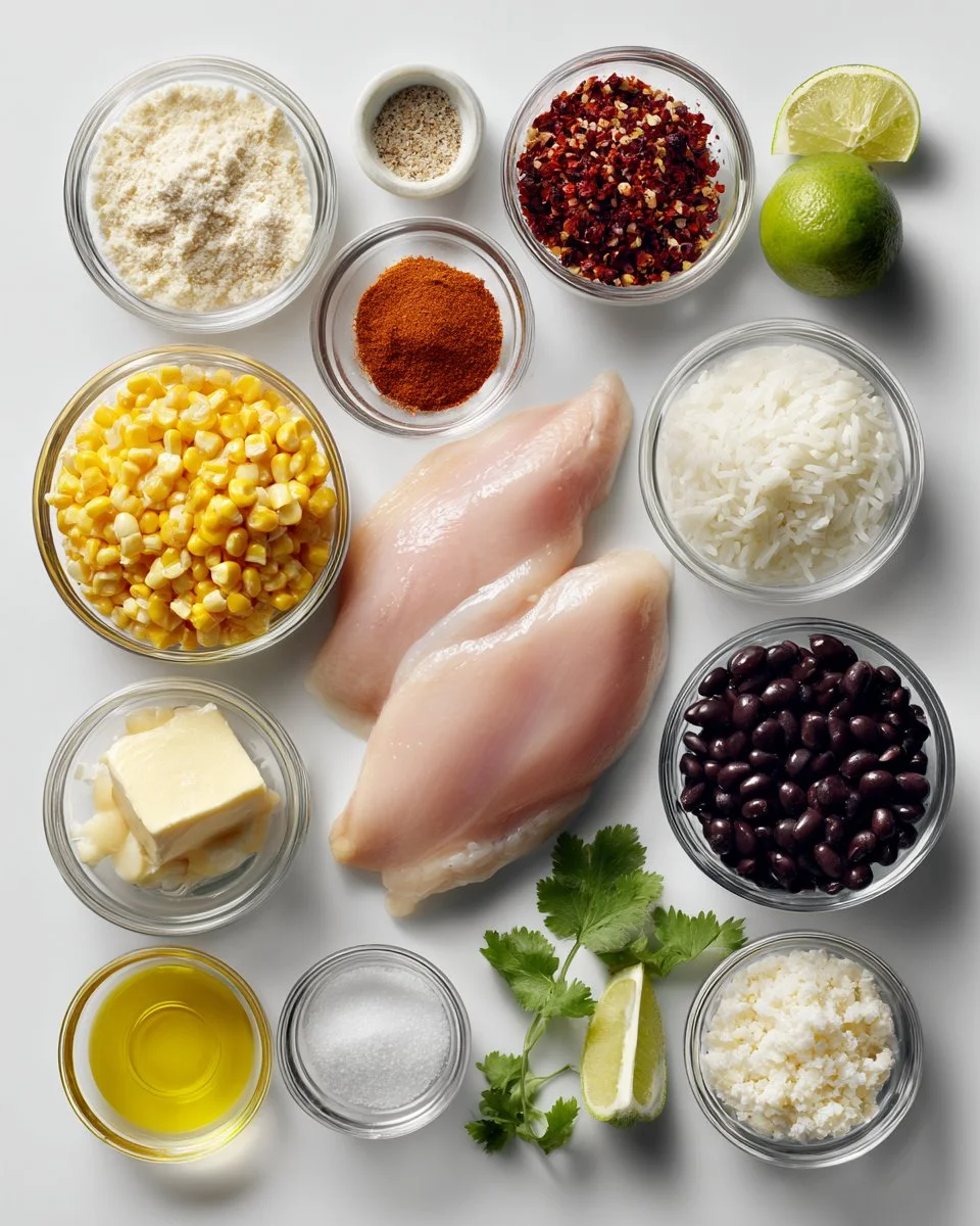 Street Corn Chicken Bowls