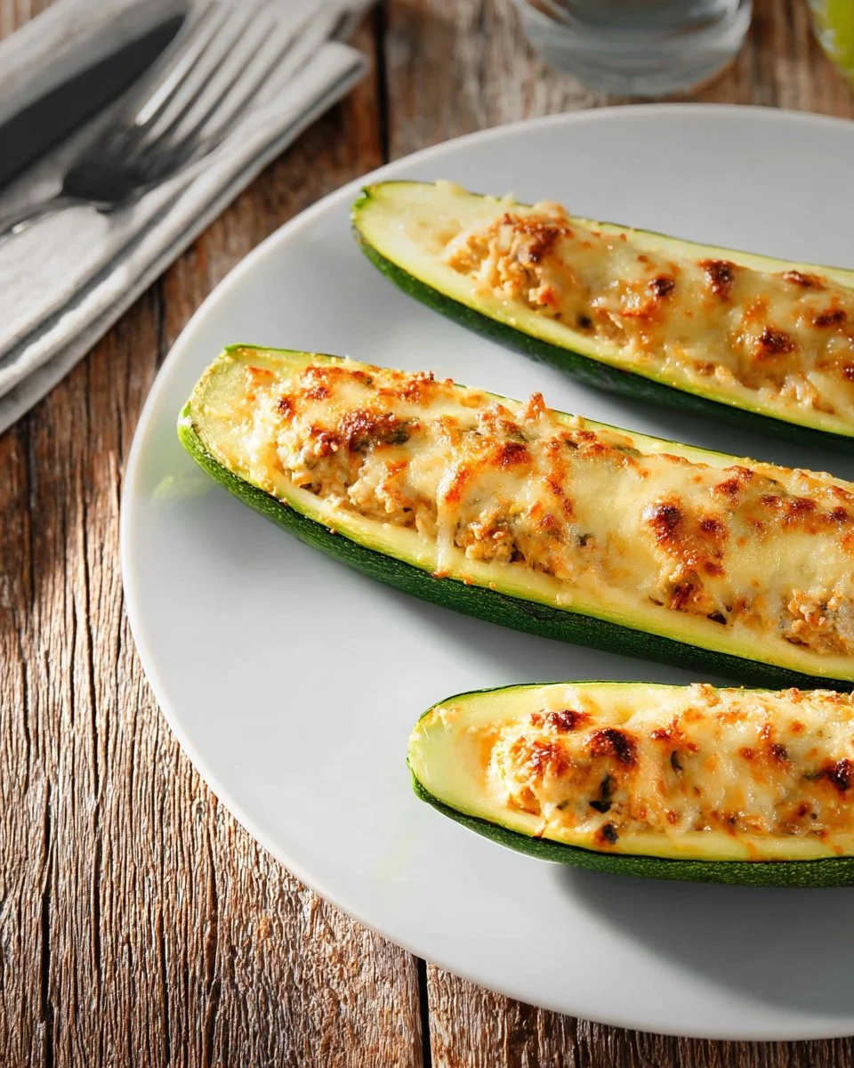 Stuffed Zucchini Boats