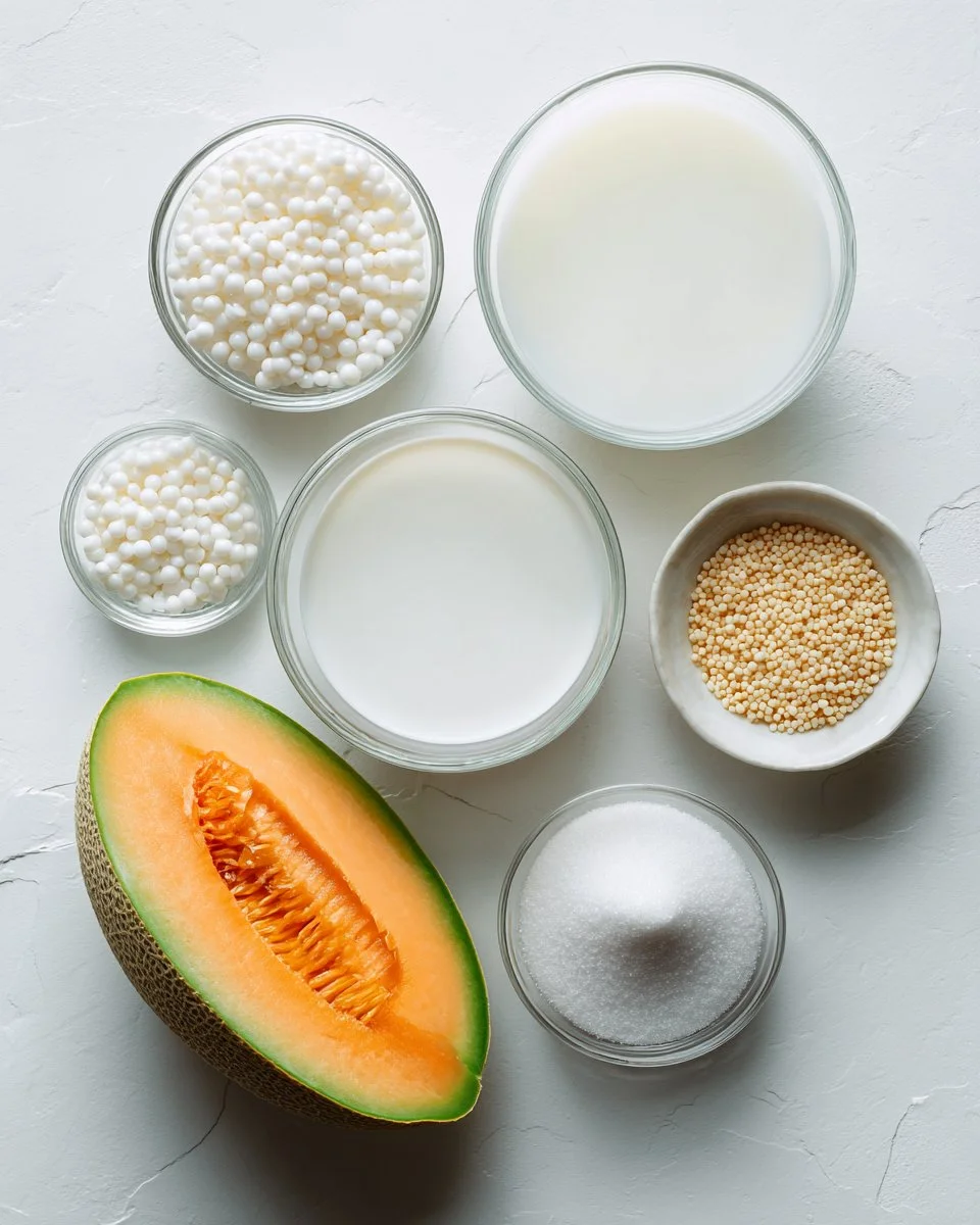 Tapioca Melon Dessert Soup