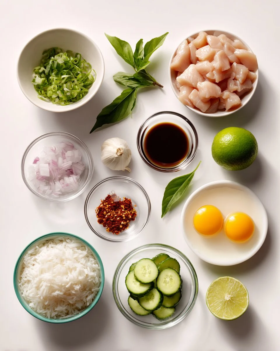 Thai Basil Chicken Fried Rice