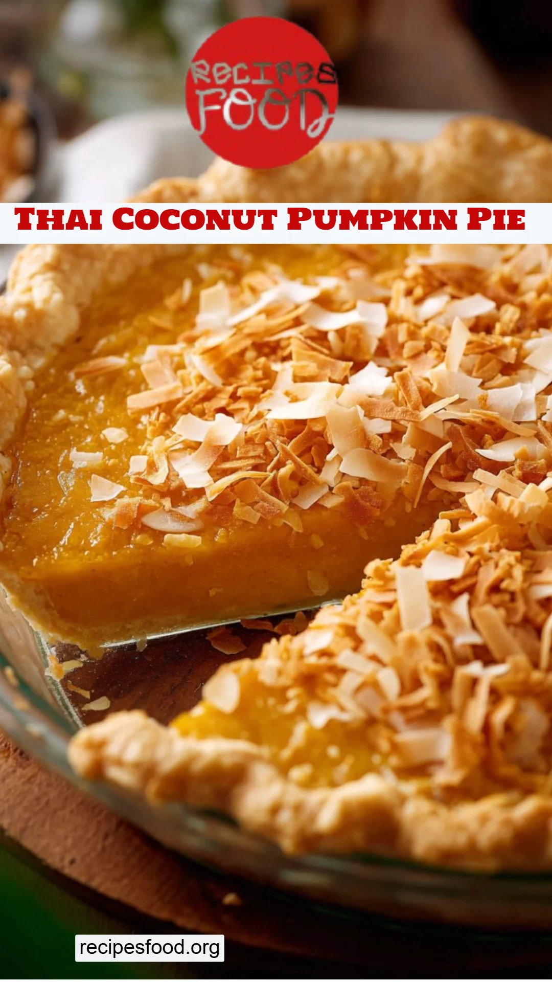 Thai Coconut Pumpkin Pie