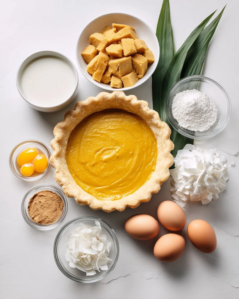 Thai Coconut Pumpkin Pie