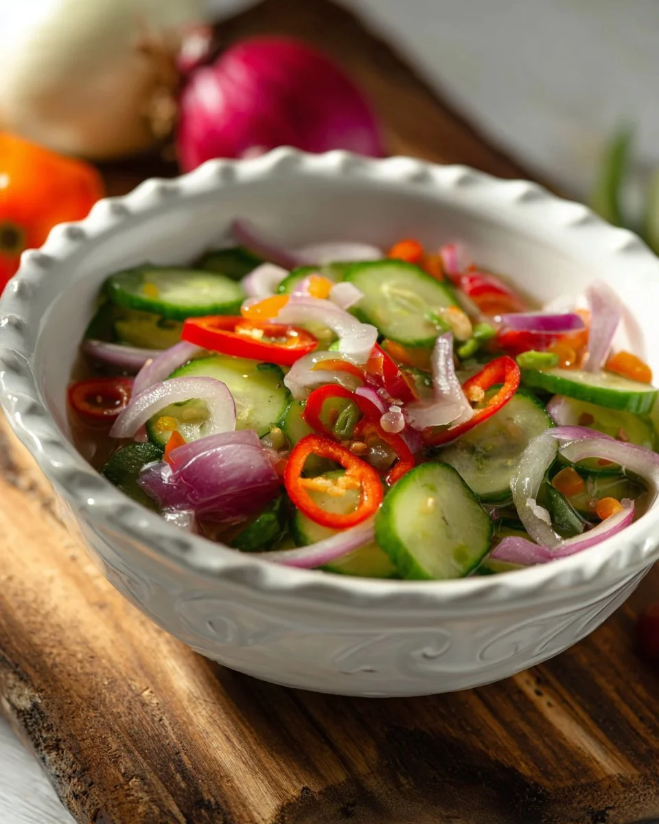 Thai Cucumber Relish | Ajaad