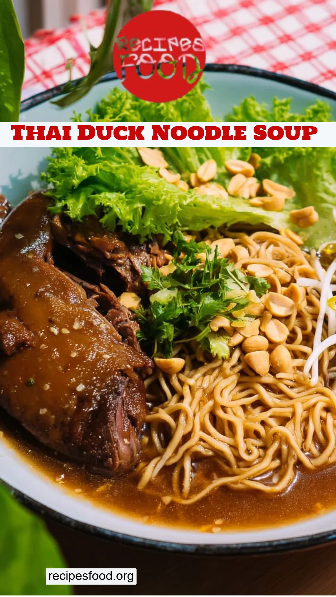 Thai Duck Noodle Soup