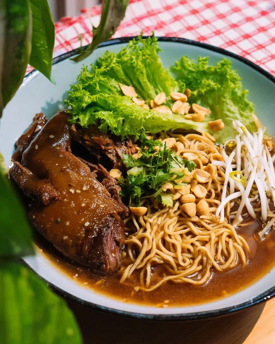 Thai Duck Noodle Soup