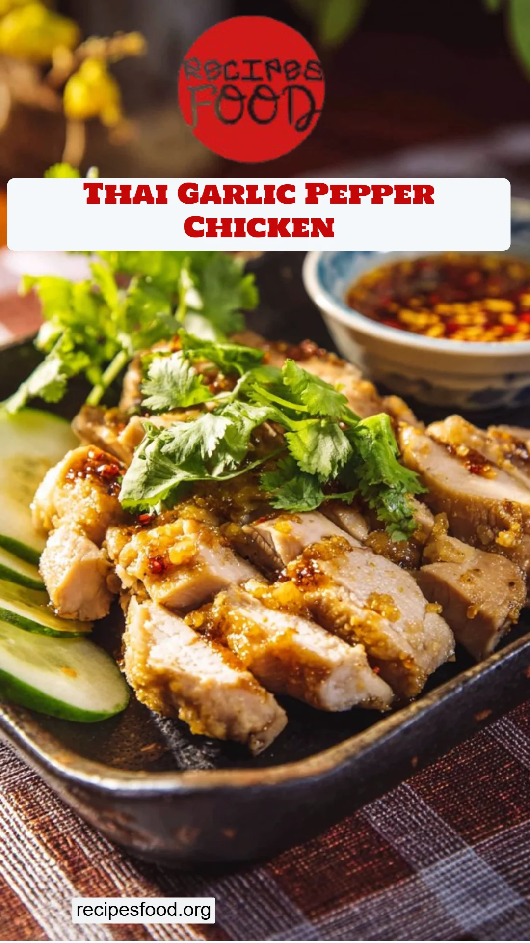 Thai Garlic Pepper Chicken