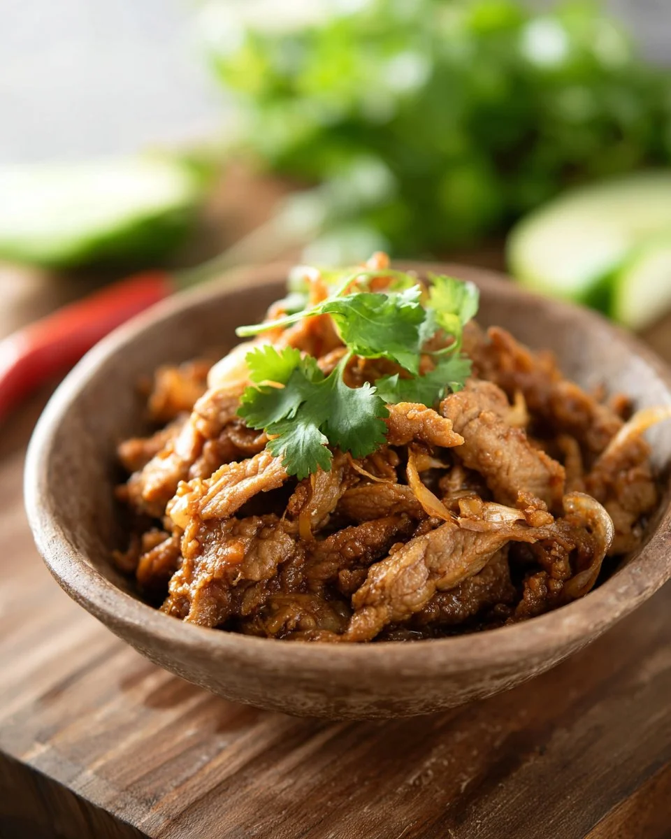 Thai Garlic Pepper Pork Recipe