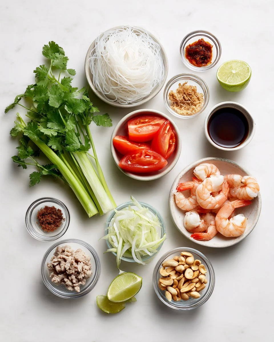 Thai Glass Noodle Salad (Yum Woon Sen)