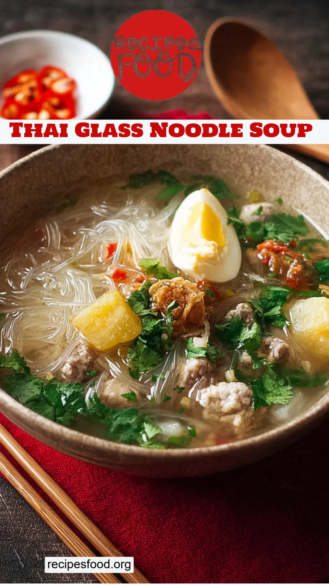 Thai Glass Noodle Soup
