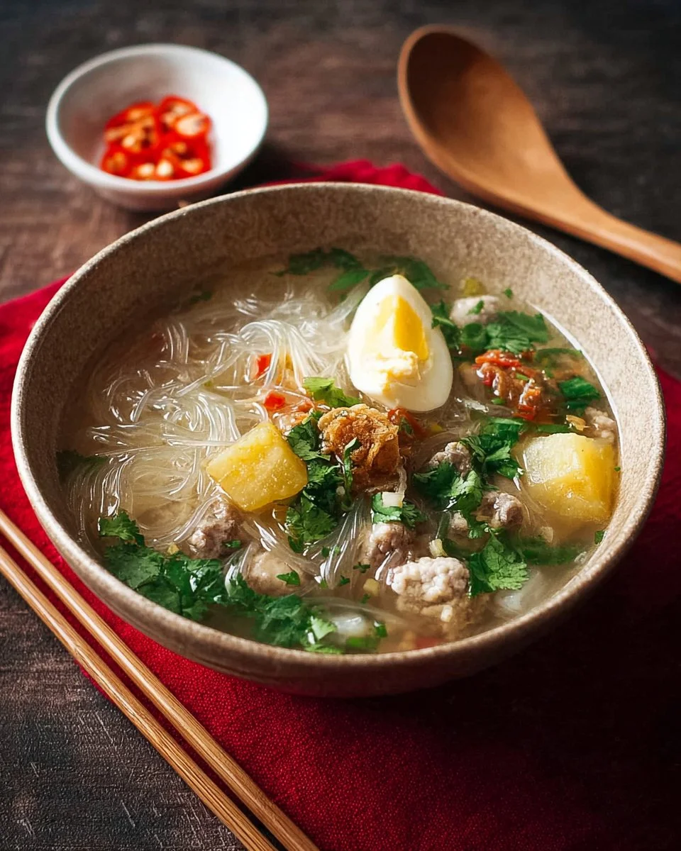 Thai Glass Noodle Soup