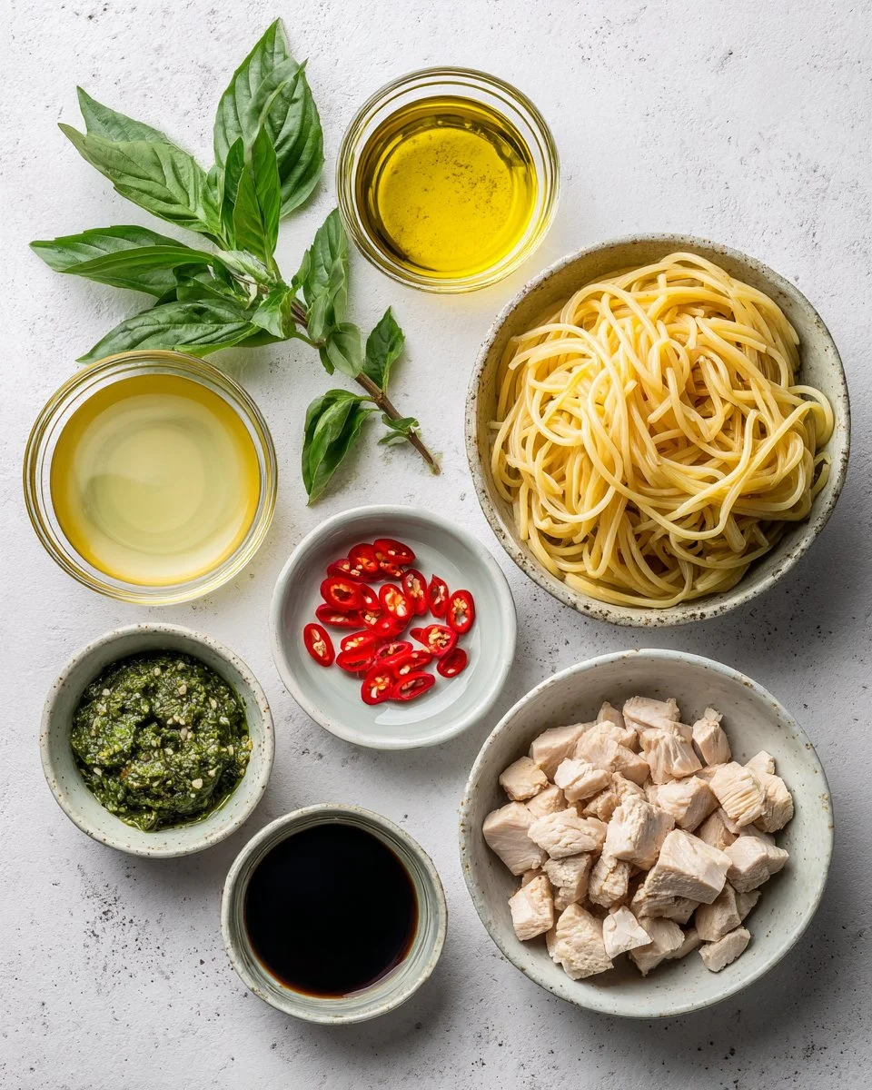 Thai Green Curry Spaghetti