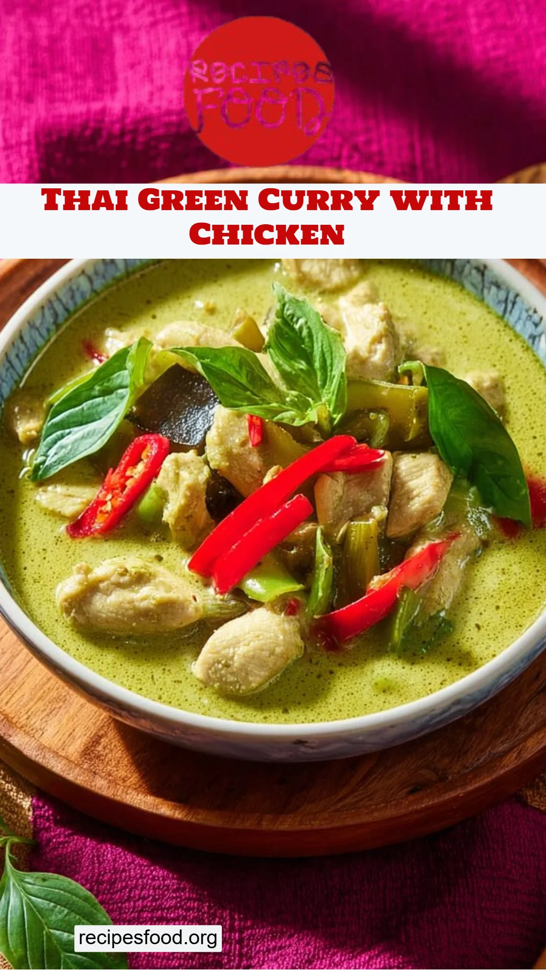 Thai Green Curry with Chicken