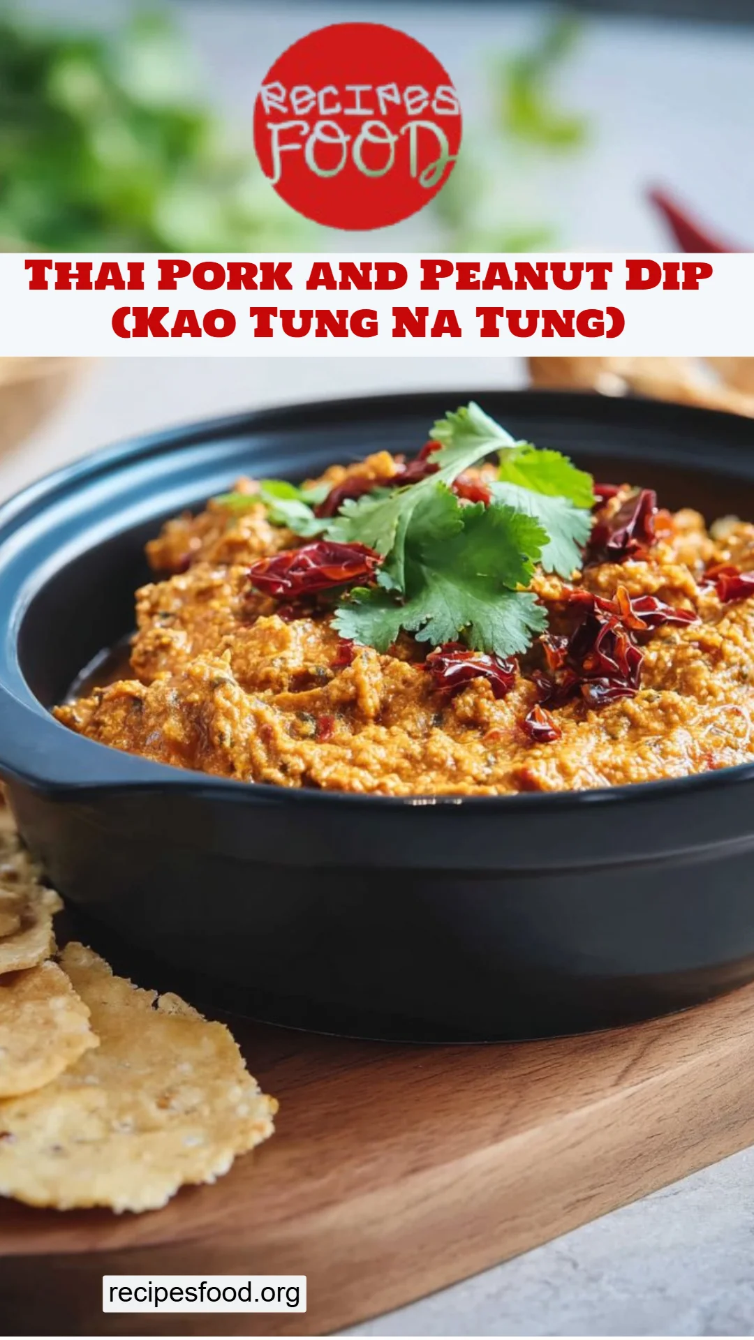 Thai Pork and Peanut Dip (Kao Tung Na Tung)