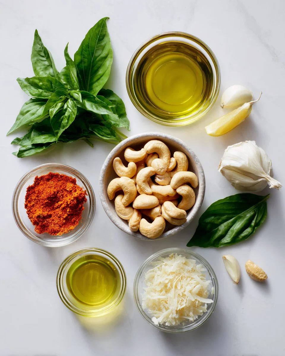 Thai Red Curry Cashew Pesto Recipe