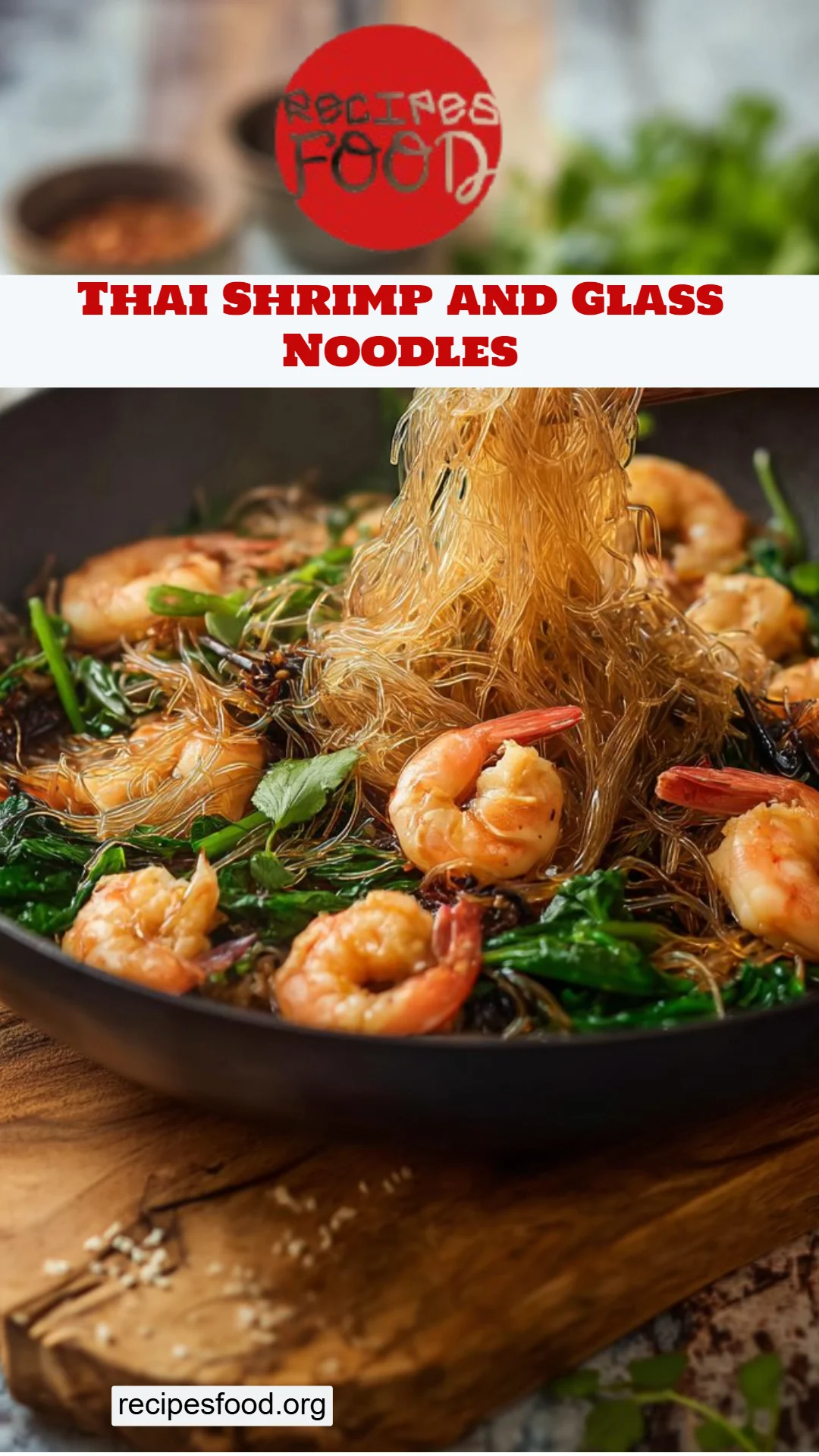 Thai Shrimp and Glass Noodles