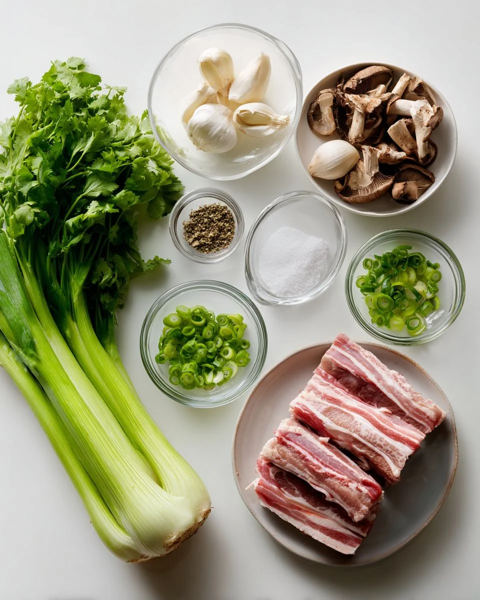 Daikon Soup with Pork Ribs (Thai Style)