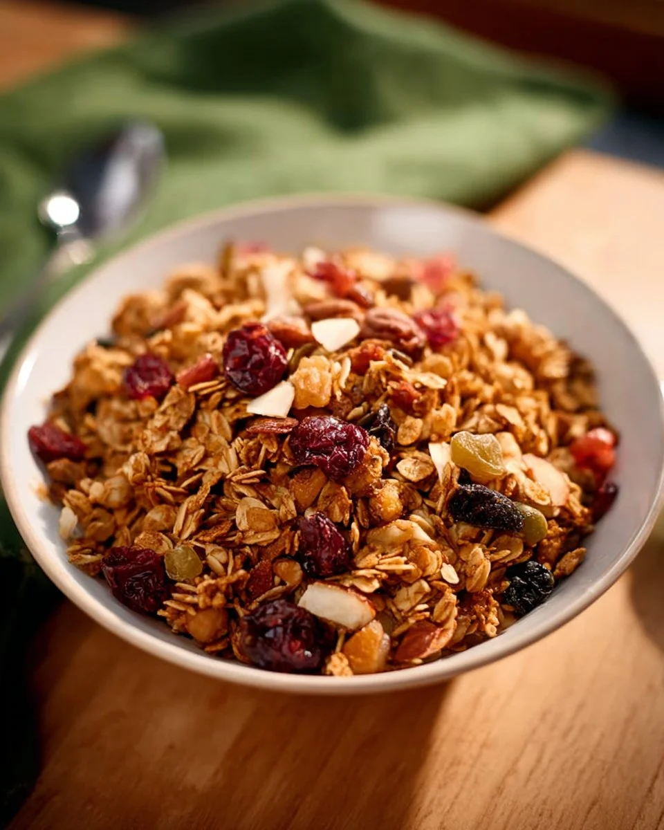 Toasted Coconut Oat Granola