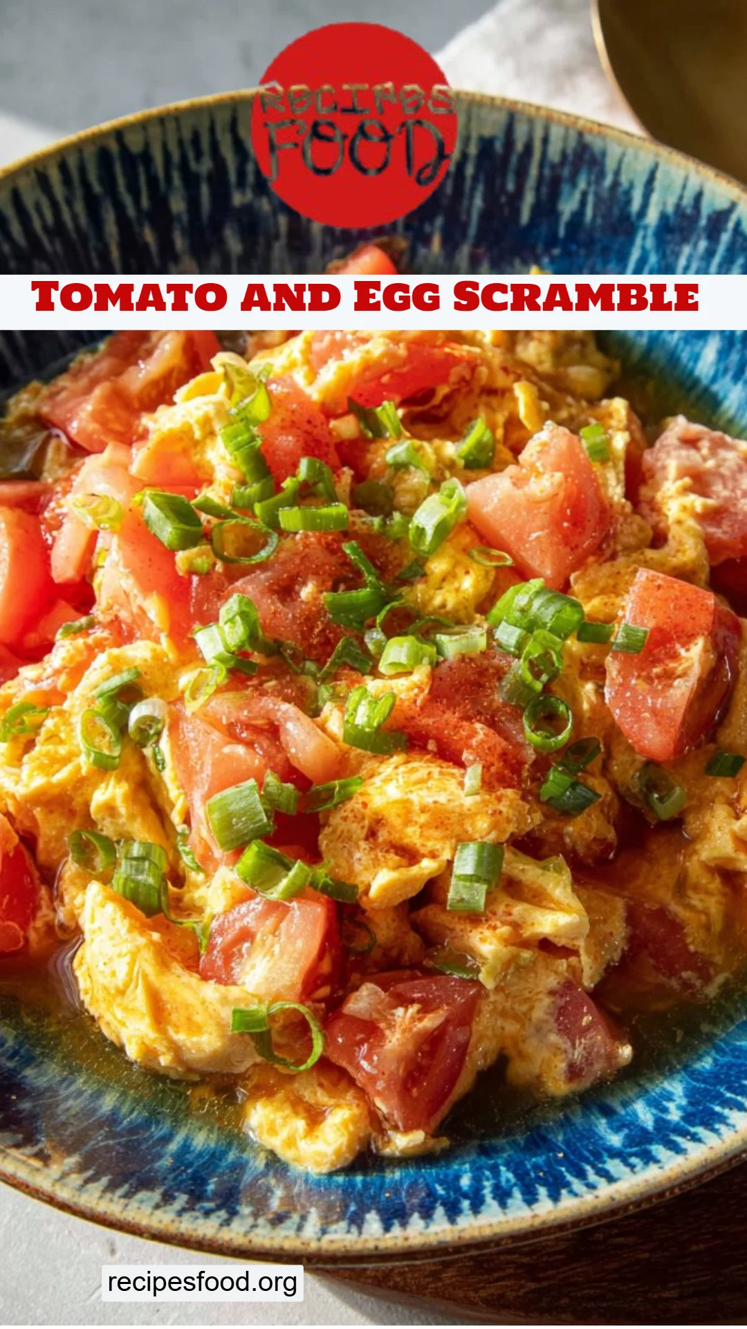Tomato and Egg Scramble
