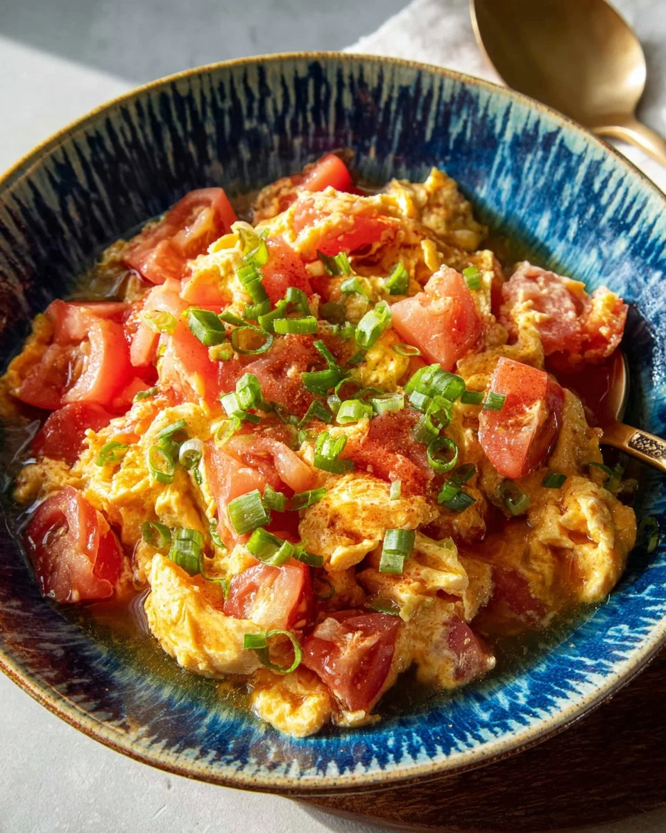 Tomato and Egg Scramble