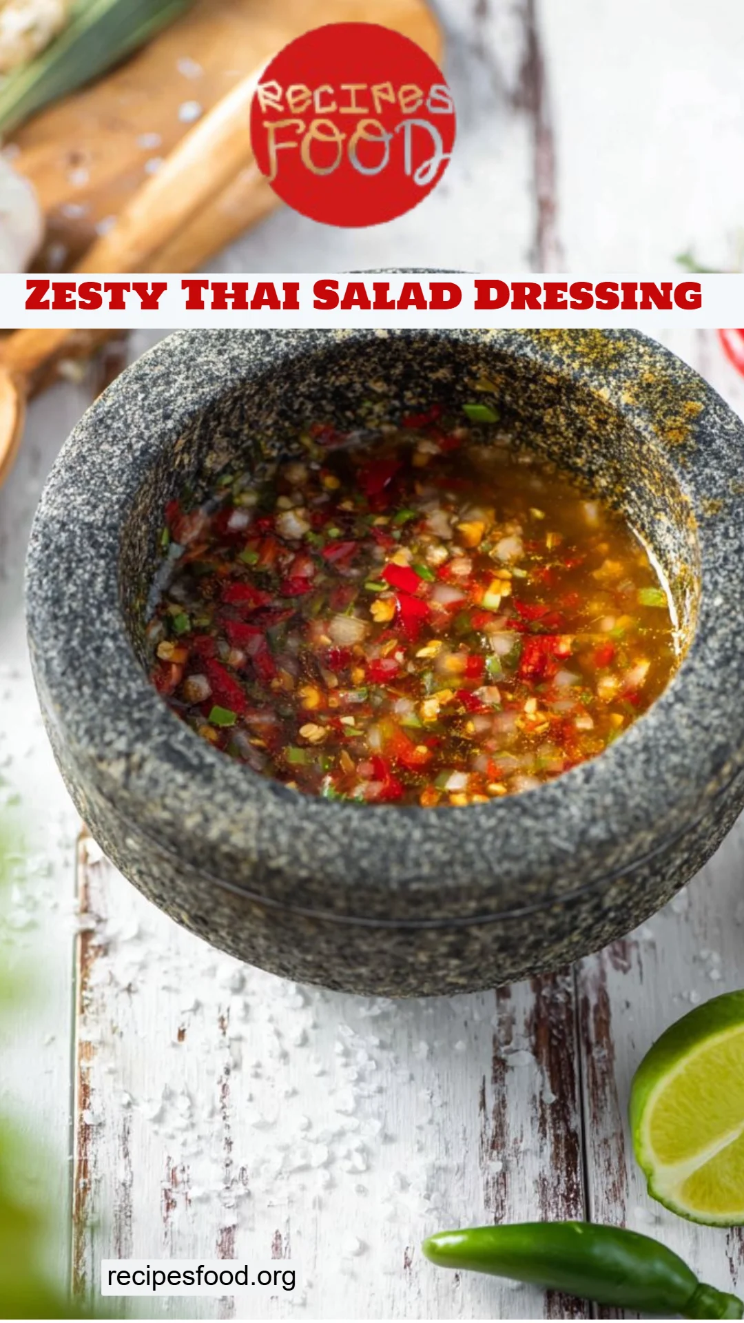 Zesty Thai Salad Dressing