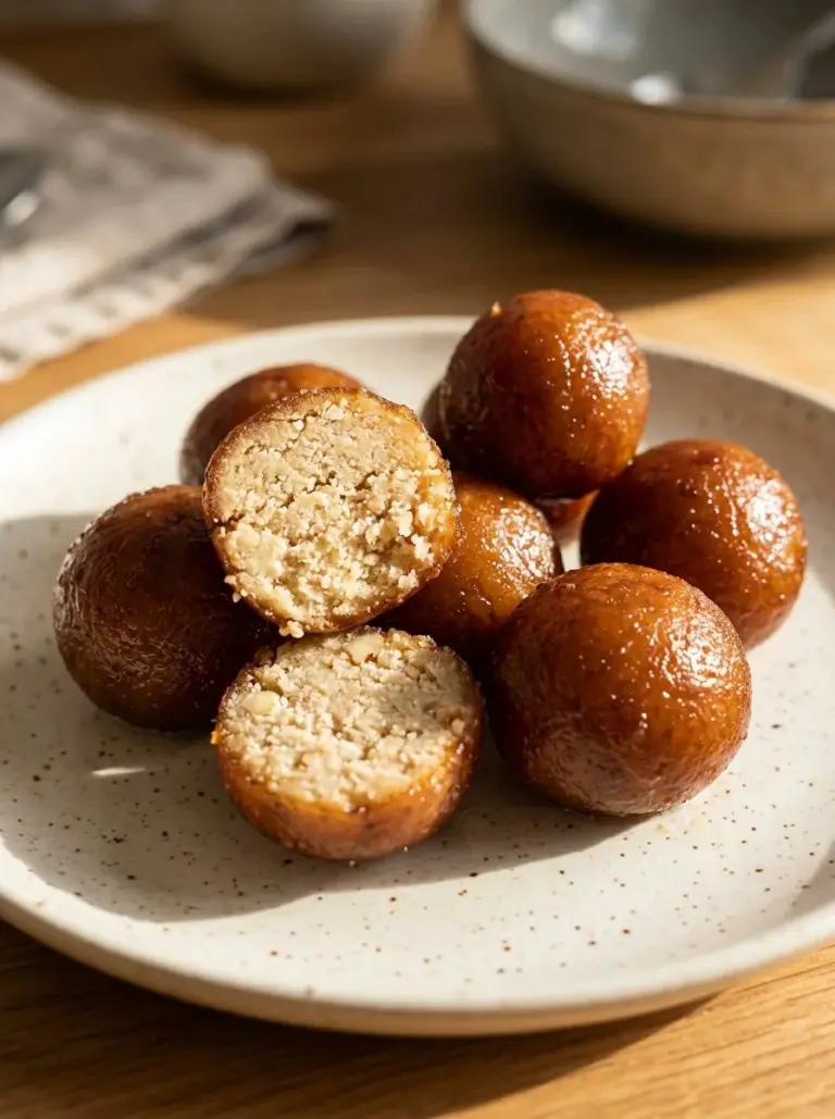 Delicious Almond Butter Protein Balls, no oats, paleo healthy snack